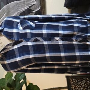 A.L.C. Plaid Button Up Flannel